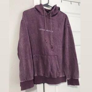 Forever 21 purple hoodie